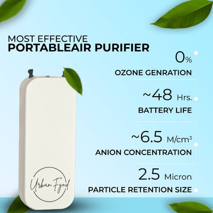 URBAN FYND Wearable Portable Air Purifier